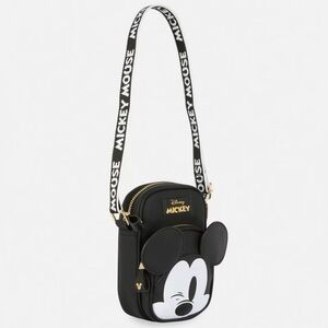 NWT Disney's Primark Exclusive Mickey Mouse 3D Phone Holder Crossbody Bag